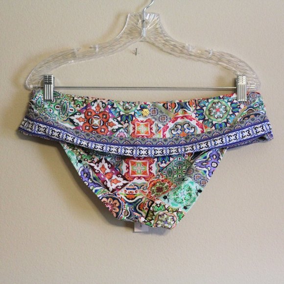 NWT Nanette Lepore Greek Tiles Bikini Bottom - Picture 5 of 7